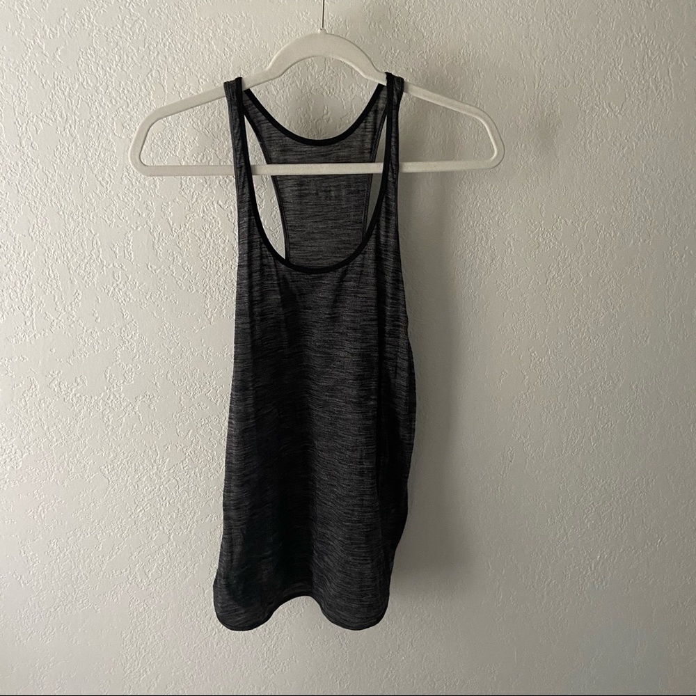 Lululemon Charcoal Grey Racerback Tank - 8